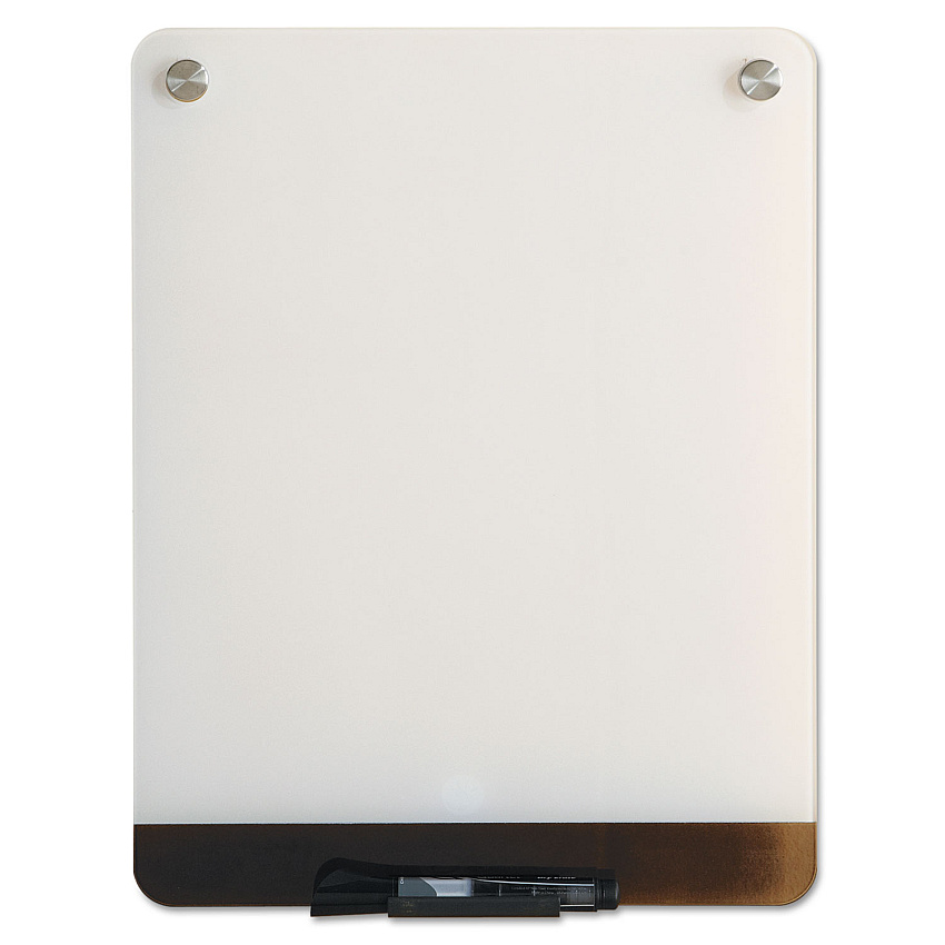 Iceberg Clarity Personal Board, 12 x 16, Ultra-White Backing, Aluminum Frame (ICE31120)