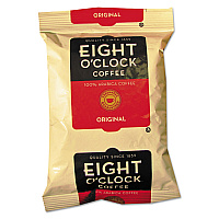 Eight O'Clock Regular Ground Coffee Fraction Packs, Original, 2 oz, 42/Carton (EIG320840)