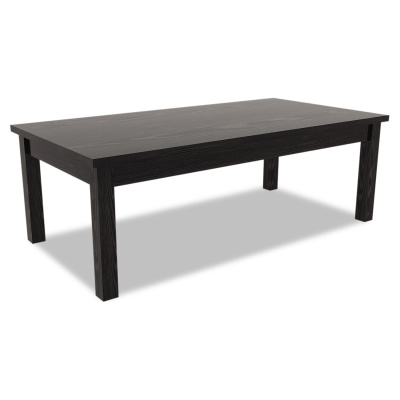 Alera Valencia Series Occasional Table, Rectangle, 47.25w x 19.13d x 16.38h, Black (VA7548BK)