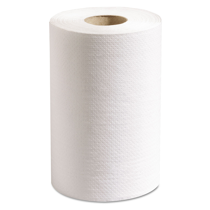Marcal PRO 100% Recycled Hardwound Roll Paper Towels, 1-Ply, 7.88" x 350 ft, White, 12 Rolls/Carton (MRCP700B)