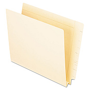 Pendaflex Manila End Tab Expansion Folders, Straight Tabs, Legal Size, 1.5" Expansion, Manila, 50/Box (PFX16635)