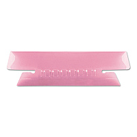 Pendaflex Transparent Colored Tabs For Hanging File Folders, 1/3-Cut, Pink, 3.5" Wide, 25/Pack (PFX4312PIN)
