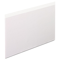 Pendaflex Self-Adhesive Pockets, 5 x 8, Clear Front/White Backing, 100/Box (PFX99377)