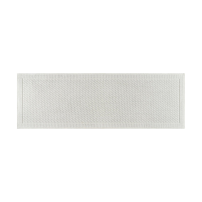 Cotton Bath Mat 20x60 Light Gray, 1 Each (P-HH-BM-2060-GY)
