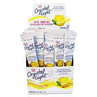 Crystal Light Flavored Drink Mix, Lemonade, 30 .17oz Packets/Box (CRY79600)
