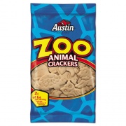 Austin Zoo Animal Crackers, Original, 2 oz Pack, 80/Carton (40975)