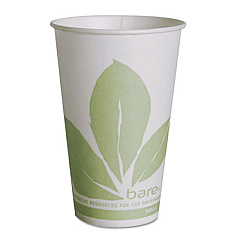 Solo Bare Eco-Forward Paper Cold Cups, ProPlanet Seal, 12 oz, Green/White, 100/Sleeve, 20 Sleeves/Carton (SCCR12BBJD110CT)