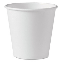 Dart Polycoated Hot Paper Cups, 10 oz, White, 1,000/Carton (410W)