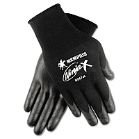 MCR Safety Ninja x Bi-Polymer Coated Gloves, Small, Black, Pair (CRWN9674S)