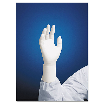 Kimtech G5 Nitrile Gloves, Powder-Free, 305 mm Length, Large, White, 1,000/Carton (KCC56883)