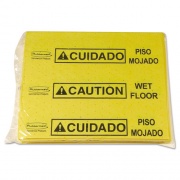 Rubbermaid Commercial Over-The-Spill Pad Tablet, 12 oz, 14 x 16.5, 25/Pack (4253YEL)