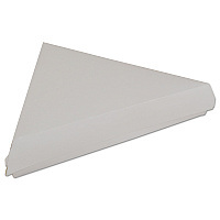 SCT White Pizza Clamshells, 9.25 x 9 x 1.69, White, Paper, 400/Carton (SCH0719)
