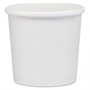 Solo Flexstyle Double Poly Paper Containers, 12 oz, 3.6" Diameter, White, Paper, 25/Bag, 20 Bags/Carton (HS4125WH)