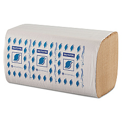 GEN Single-Fold Paper Towels, 1-Ply, 9 x 9.25, Kraft, 334/Pack, 12 Packs/Carton (GENSF5001K)