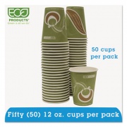 Eco-Products Evolution World 24% Recycled Content Hot Cups Convenience Pack, 12 oz, 50/Pack (EPBRHC12EWPK)