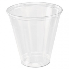 Dart Ultra Clear Cups, 5 oz, PET, 100/Bag, 25 Bags/Carton (5C)