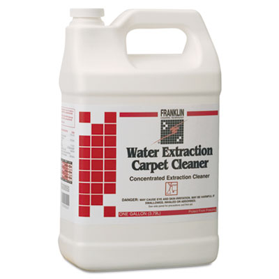 Franklin Water Extraction Carpet Cleaner, Floral Scent, Liquid, 1 gal Bottle (F534022)