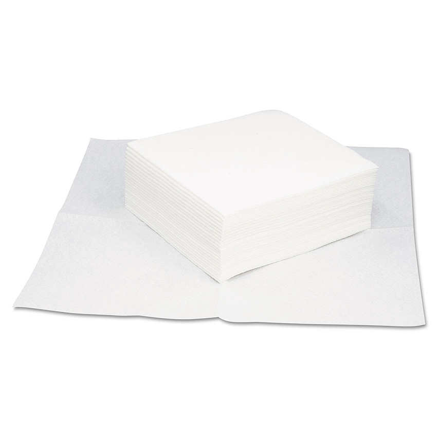 HOSPECO TASKBrand Grease and Oil Wipers, Quarterfold, 12 x 13.25, White, 50/Pack, 16 Packs/Carton (HOSGOA5500)