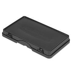 Rubbermaid Commercial Storage/Trash Compartment Cover, Plastic, Black (RCP6179BLA)