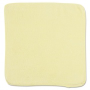 Rubbermaid Commercial Microfiber Cleaning Cloths, 12 x 12, Yellow, 24/Pack (1820580)