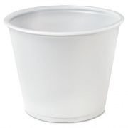 Dart Polystyrene Souffle Portion Cups, 5.5 oz, Translucent, 250/Bag, 10 Bags/Carton (P550N)