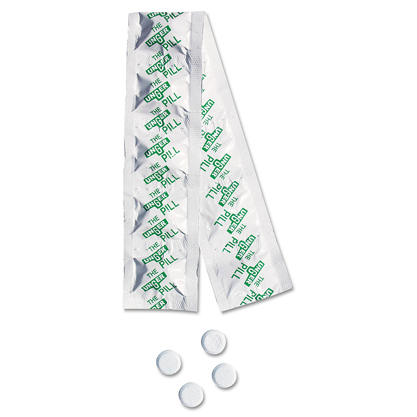 Unger Pill Window Cleaning Tablets, 10 Tablets/Pack (UNGPL10)