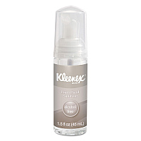 Kleenex Alcohol-Free Foam Hand Sanitizer, 1.5 oz Pump Bottle, Unscented, 24/Carton (KCC34136)