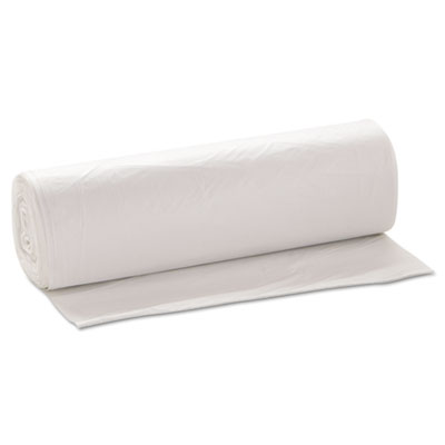 Inteplast Group Low-Density Commercial Can Liners, 56 gal, 1.15 mil, 43" x 47", Natural, Interleaved Roll, 20 Bags/Roll, 5 Rolls/Carton (IBSSLW4347SPNS)