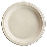 Chinet Paper Pro Round Plates, 8.75" dia, White, 125/Pack, 4 Packs/Carton (HUH25775)