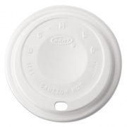Dart Cappuccino Dome Sipper Lids, Fits 12 oz, White, 1,000/Carton (12EL)