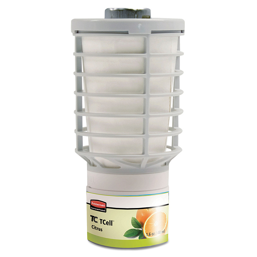 Rubbermaid Commercial TCell Microtrans Odor Neutralizer Refill, Citrus, 1.62 oz (RCPFG402113)