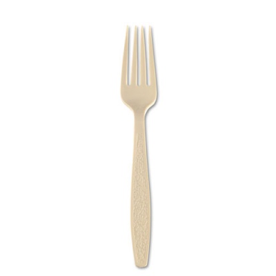 Solo Guildware Cutlery Sweetheart Polystyrene Tableware, Forks, Champagne, 100/Box, 10 Boxes/Carton (GBX5FK)