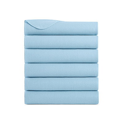 Cozy Soft Polar Fleece Throw 50x60 Blue (case Of 24) (FLC-PLR-5060-6PK-LB)