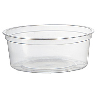 WNA Deli Containers, 8 oz, Clear, Plastic, 50/Pack, 10 Pack/Carton (WNAAPCTR08)