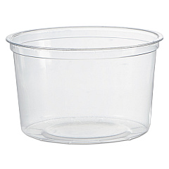 WNA Deli Containers, 16 oz, Clear, Plastic, 50/Pack, 10 Packs/Carton (WNAAPCTR16)
