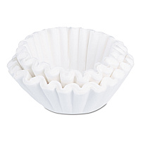 BUNN Coffee/Tea Brewer Dual Purpose Filters, 1.5 gal Urn Style, Flat Bottom, 50/Cluster, 10 Clusters/Carton (BUNTEASYS2)