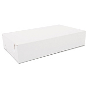 SCT Two-Piece Sausage and Meat-Patty Boxes, 12 x 7 x 2.5, White, Paper, 100/Carton (SCH1701)