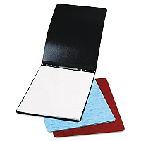 ACCO PRESSTEX Report Cover with Tyvek Reinforced Hinge, Two-Piece Prong Fastener, 3" Capacity, 8.5 x 11, Red/Red (ACC17048)