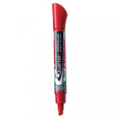 Quartet EnduraGlide Dry Erase Marker, Broad Chisel Tip, Red, Dozen (50014M)