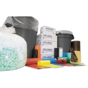 Inteplast Group Institutional Low-Density Can Liners, 10 gal, 1.3 mil, 24" x 23", Red, 25 Bags/Roll, 10 Rolls/Carton (SL2423R)