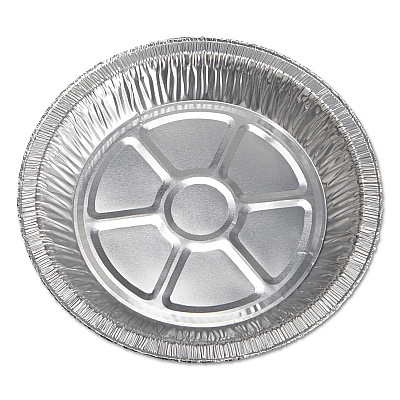 HFA Aluminum Pie Pan, 24 oz, 9" Diameter x 1.06"h, 200/Carton (HFA30430)