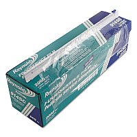 Reynolds Wrap PVC Food Wrap Film Roll in Easy Glide Cutter Box, 18" x 2,000 ft, Clear (RFP914SC)
