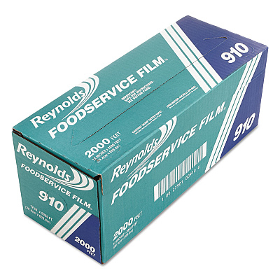 Reynolds Wrap Metro Light-Duty Film with Cutter Box, 12" x 2,000 ft, Roll (RFP910M)