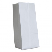General Grocery Paper Bags, 40 lb Capacity, #16, 7.75" x 4.81" x 16", White, 500 Bags (GW16500)