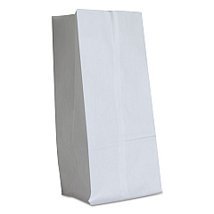 General Grocery Paper Bags, #16 Size, 7.75" x 4.81" x 16", White, 500/Bundle (BAGGW16500)