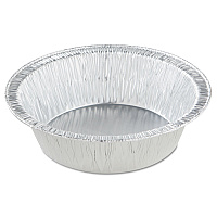 HFA Aluminum Pans, 8 oz, 5" Diameter x 3.38"h, 2,000/Carton (HFA30625)