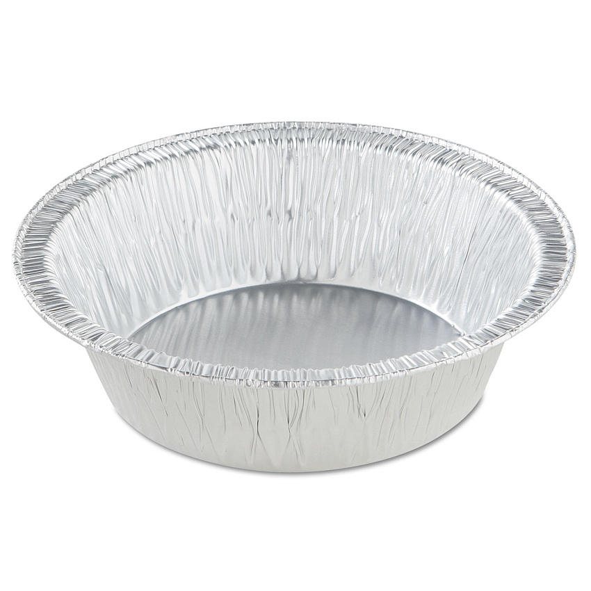 HFA Aluminum Pans, 8 oz, 5" Diameter x 3.38"h, 2,000/Carton (HFA30625)