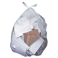 Heritage Linear Low-Density Can Liners, 16 gal, 0.35 mil, 24" x 32", Clear, 500/Carton (HERH4832RC)