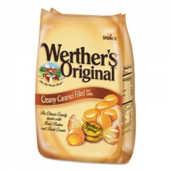 Werther's Original Hard Candies, Caramel with Caramel Filling, 30 oz Bag (39870)