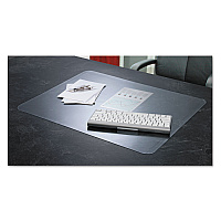 Artistic KrystalView Desk Pad with Antimicrobial Protection. Matte Finish, 17 x 12, Clear (AOP60740MS)